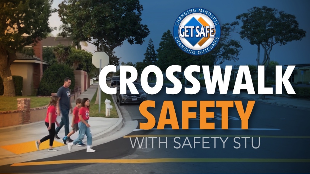 GET SAFE® Crosswalk Safety with Safety Stu
