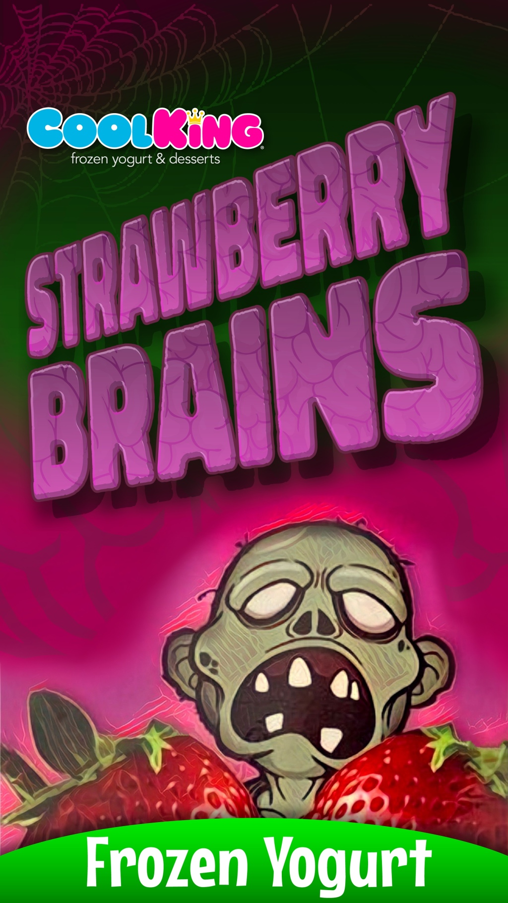Cool King® “Strawberry Brains” Advertisement & Story