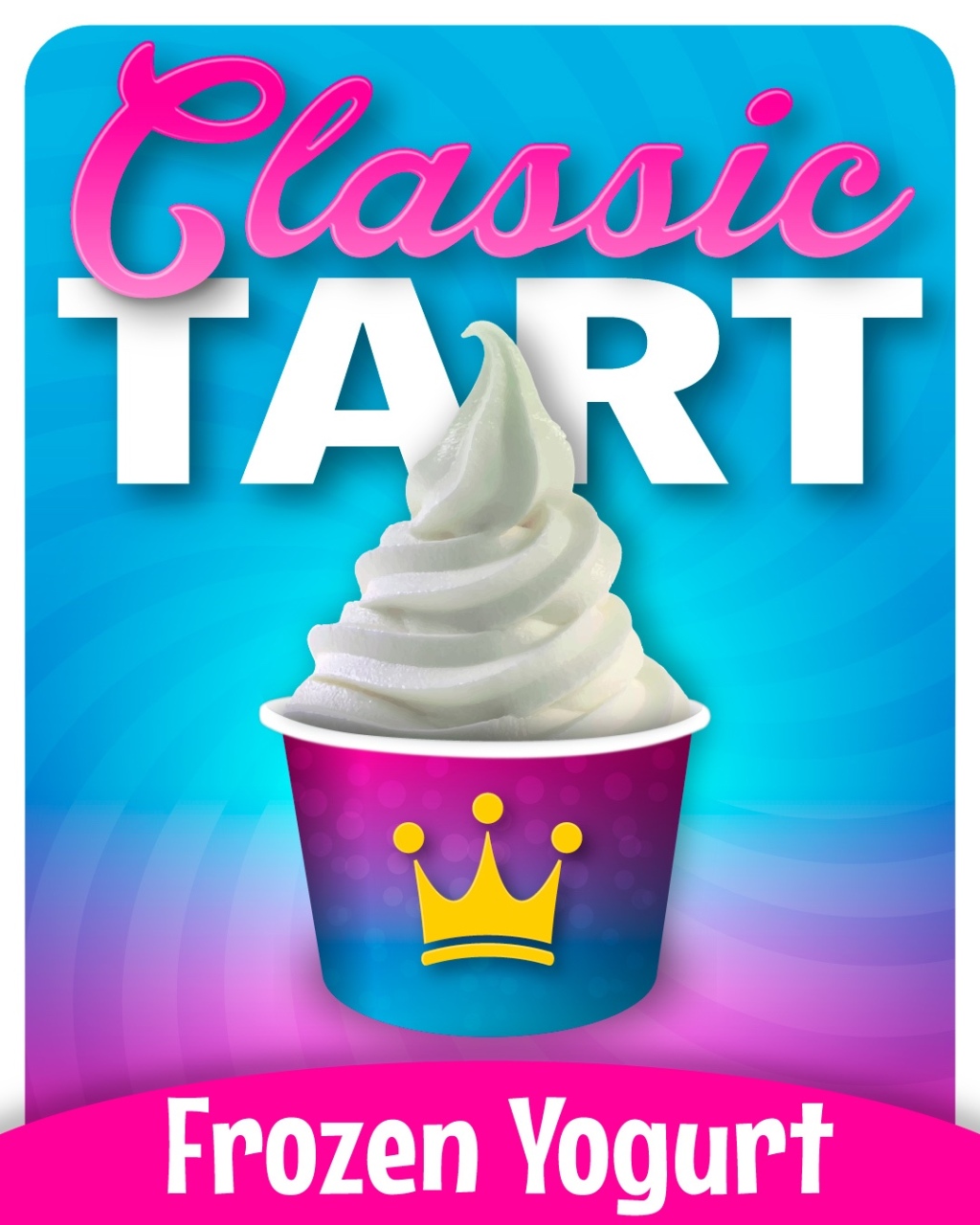 Cool King® “Classic Tart” Frozen Yogurt