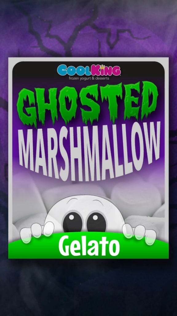 Cool King® “Ghosted Marshmallow” Gelato Advertisement & Nursery Rhyme