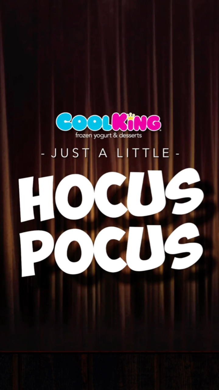 Cool King® Just A Little Hocus Pocus&nbsp;Advertisement