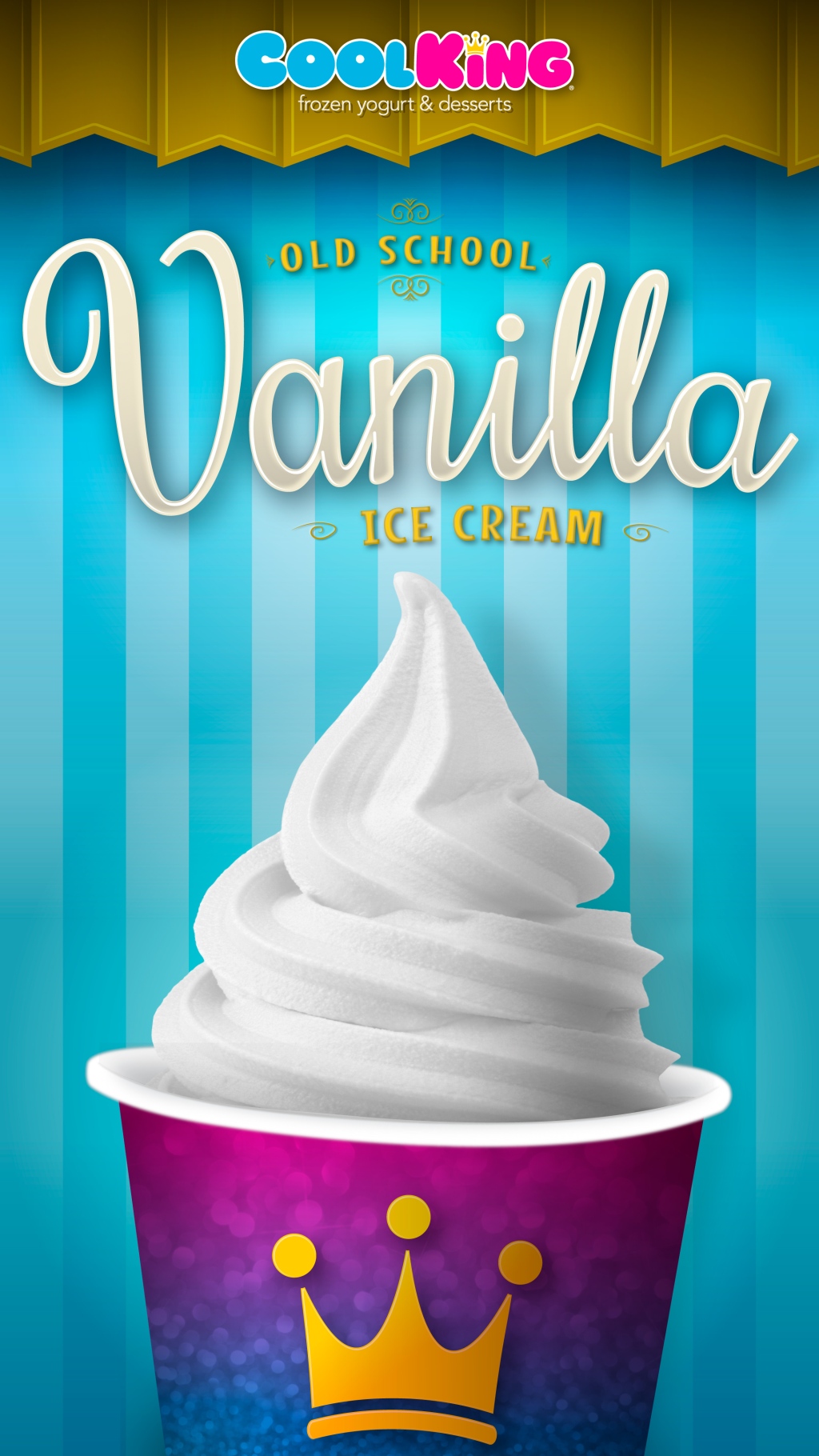 Cool King® Vanilla Ice Cream Motion Graphic and Post Dialog