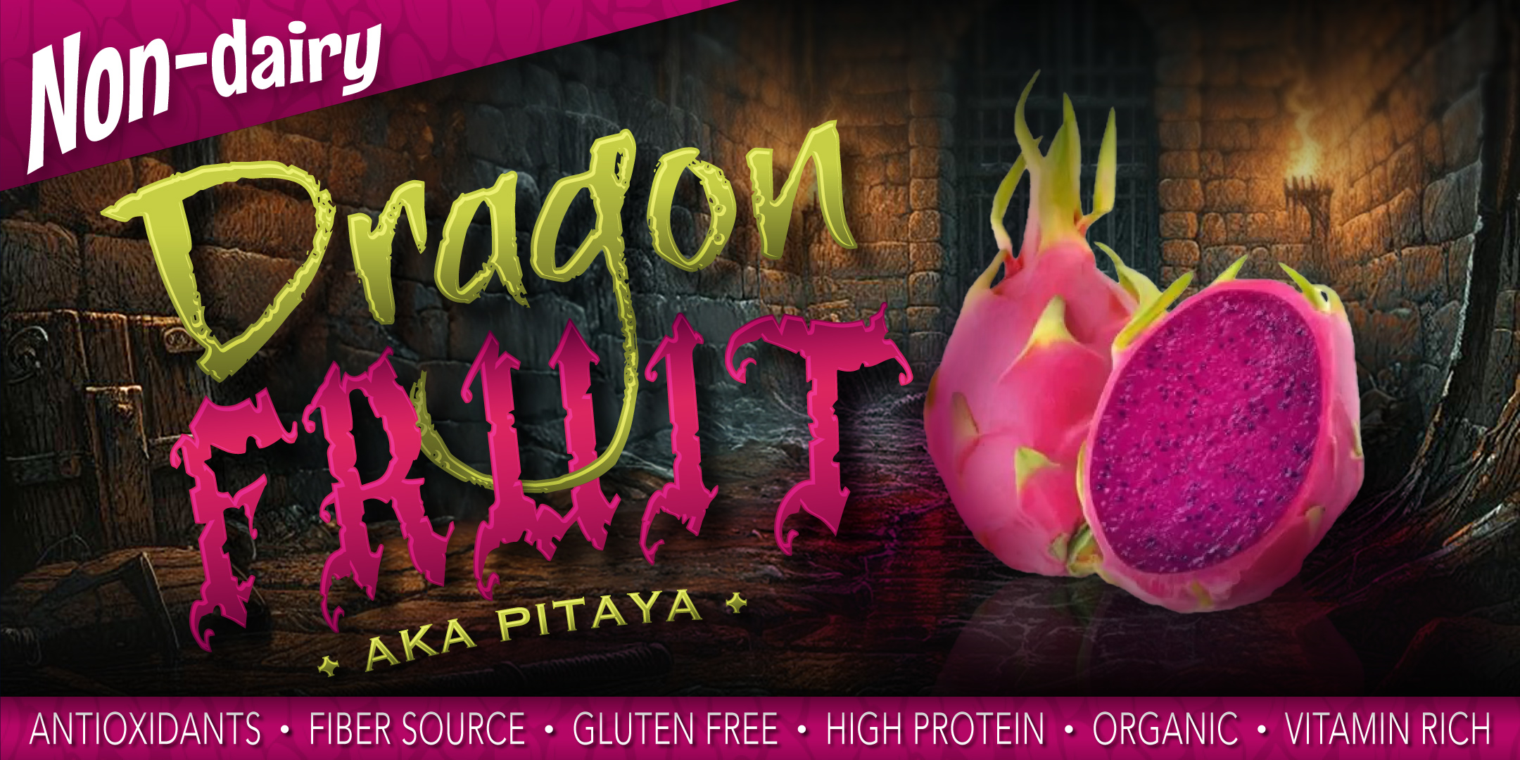 Cool King® Dragon Fruit (aka Pitaya) Sorbet – LANGON CONCEPTS